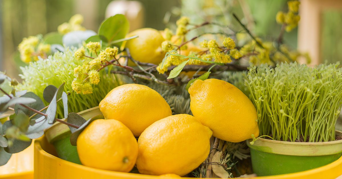 Un corner de limonada fresquita en tu boda