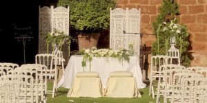 Boda civil decoración