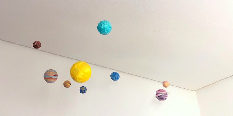 manualidades para niños de planetas