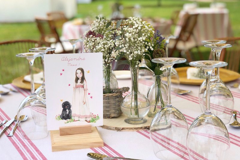 decoración primera Comunión