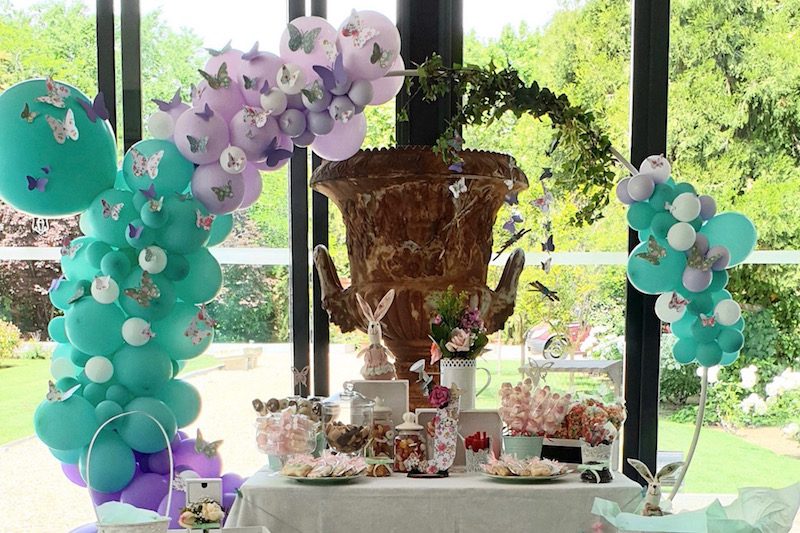 globos decoración primera comunión