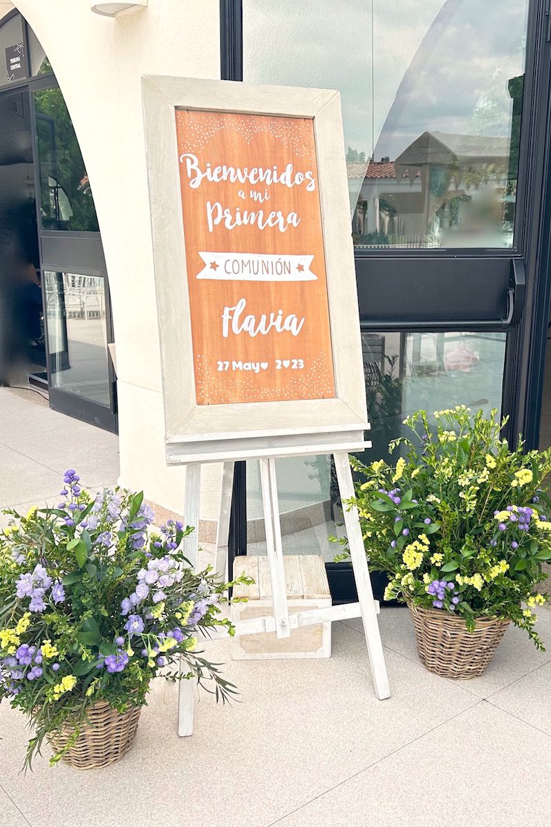 Cartel Comunión vintage