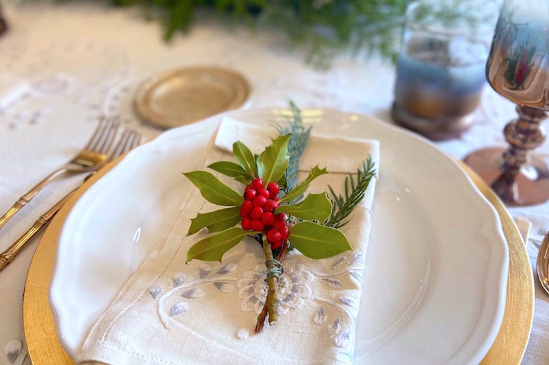 servilletero original navidad