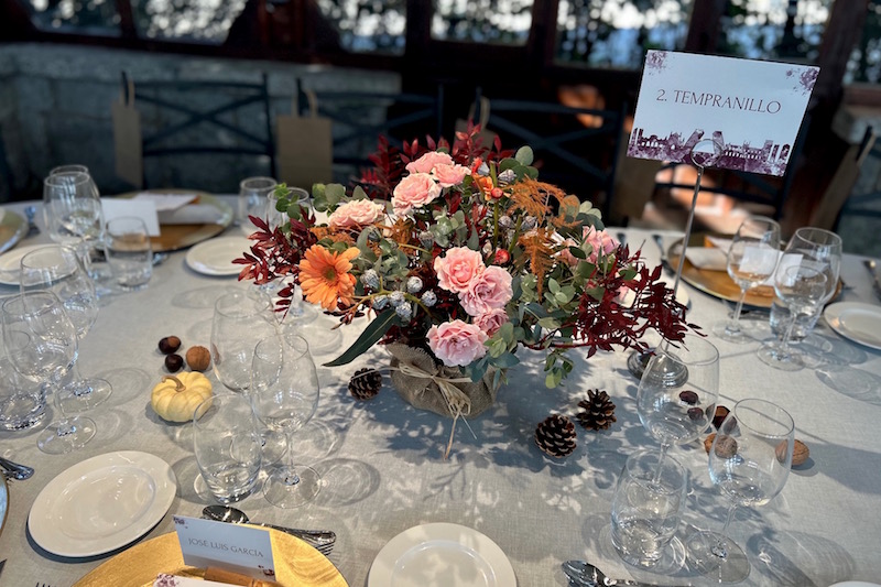 como decorar un evento en otoño