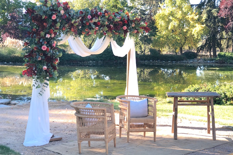 como decorar un evento en otoño