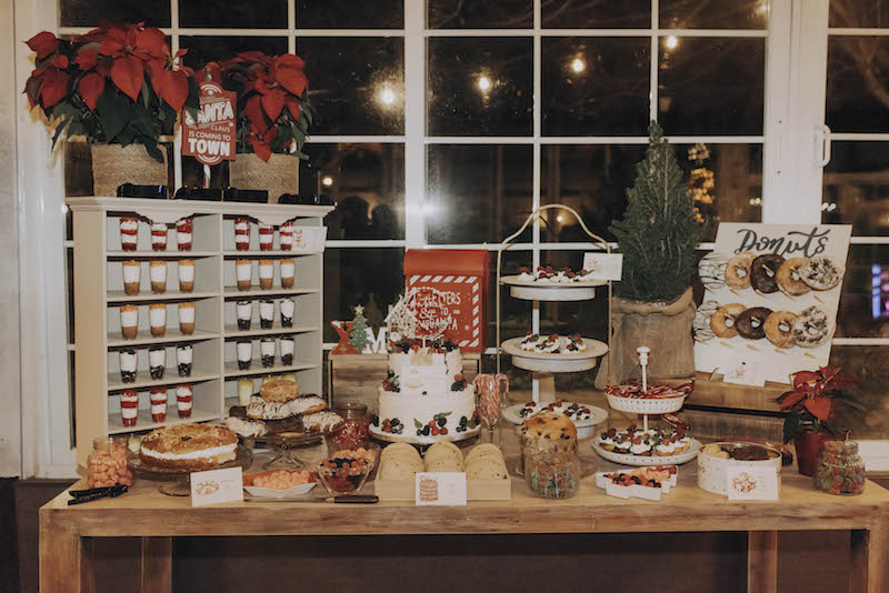 candy bar boda navidad