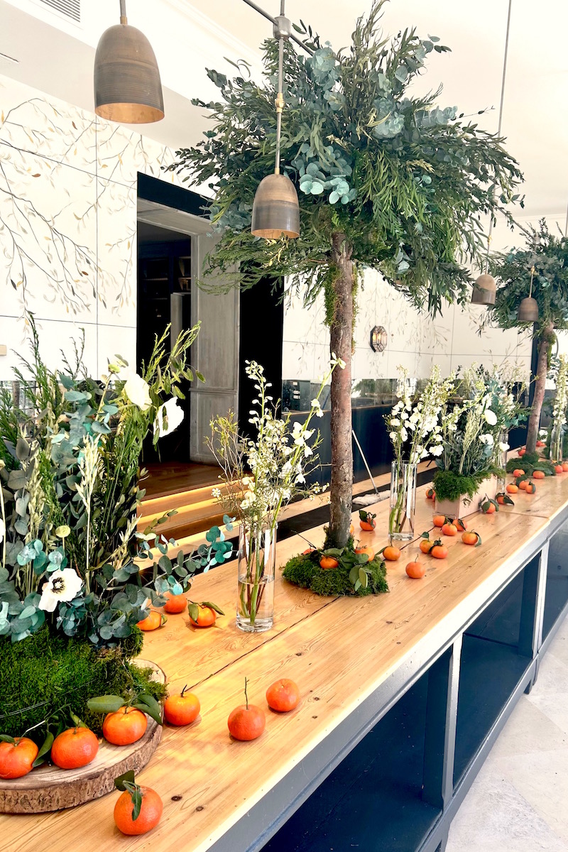 centro de flores para boda