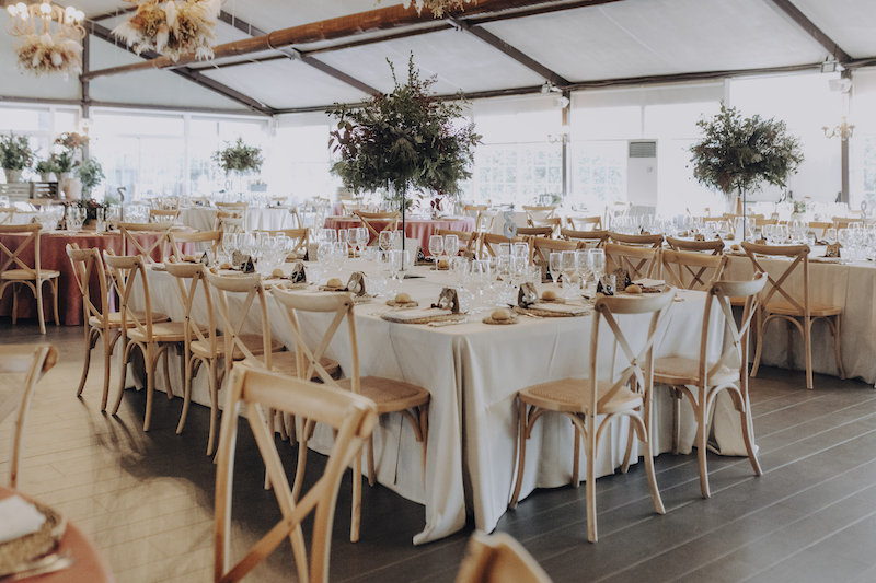 centros mesa boda navidad