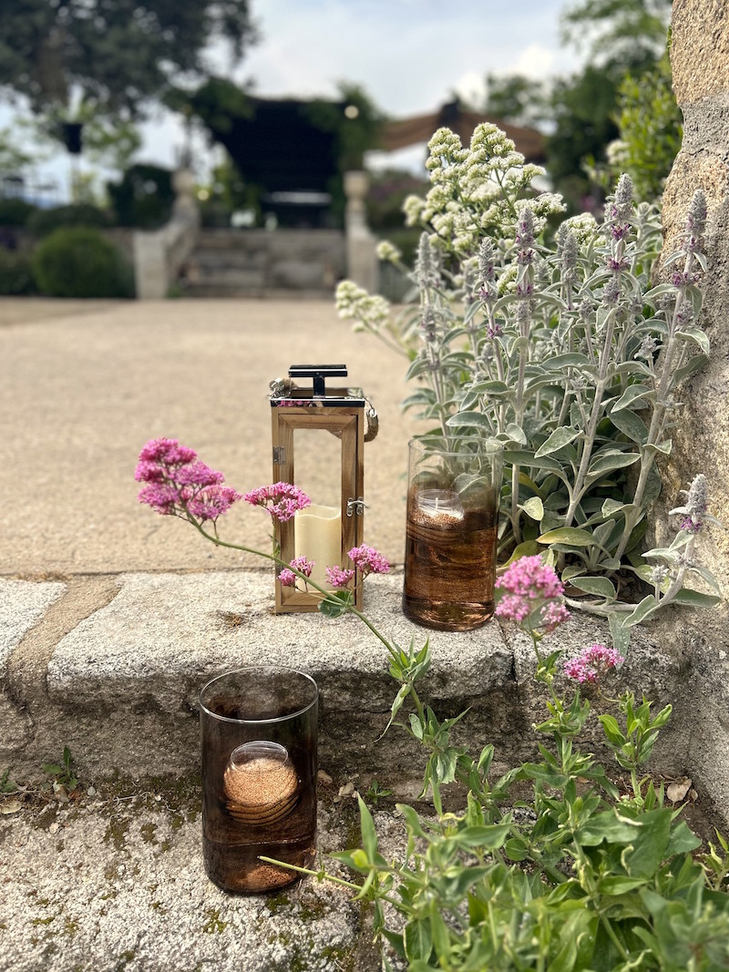 decoracion escaleras boda