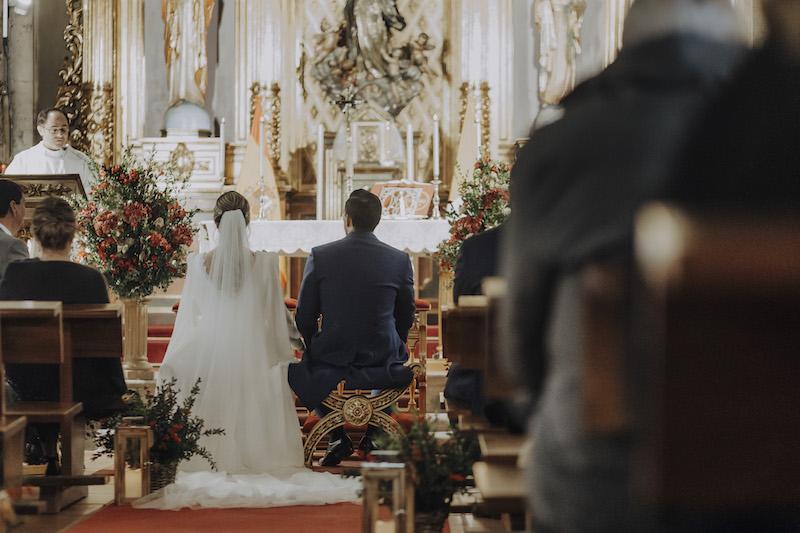 decoracion iglesia boda navidad