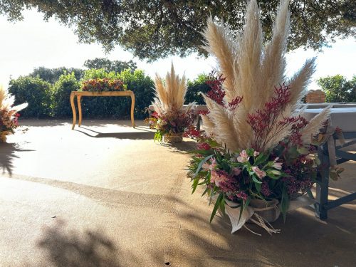 decoracion-de-bodas-plumeros